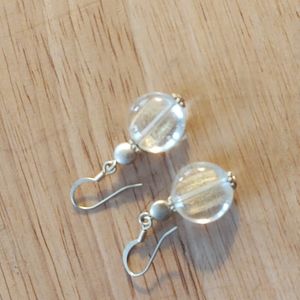 Premier Designs "Lemon Chiffon" earrings